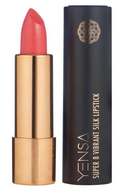 Shop Yensa Super 8 Vibrant Silk Lipstick In Confidence