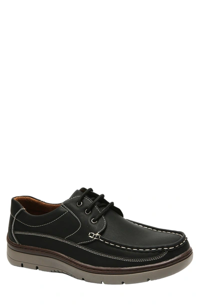 Shop Aston Marc Lace-up Comfort Shoe In Black