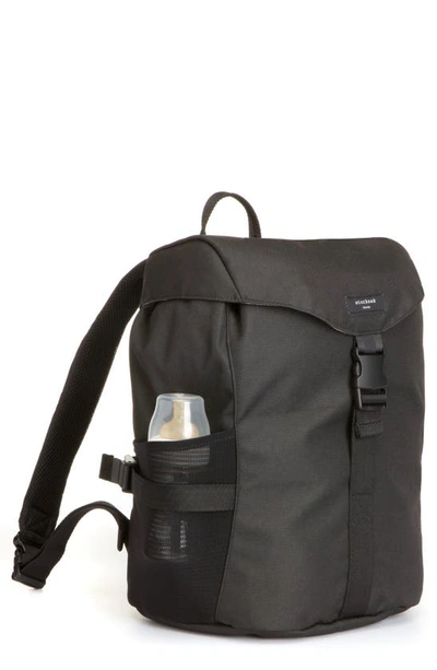 Shop Storksak Water Resistant Diaper Backpack In Black