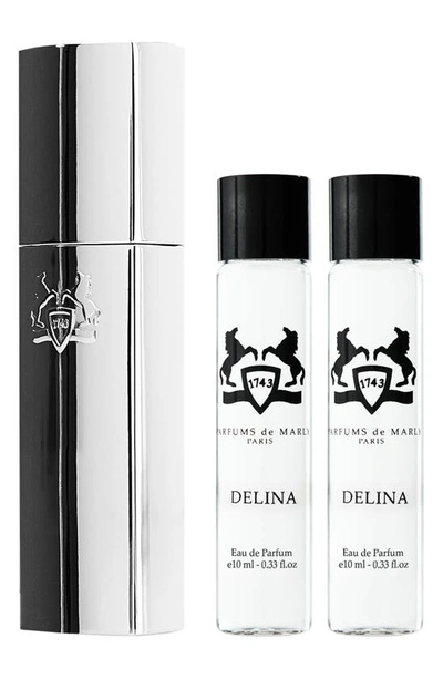 Shop Parfums De Marly Delina Eau De Parfum Travel Set