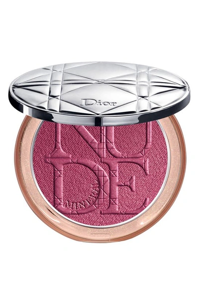 Shop Dior Skin Nude Luminizer Blush In Plum Pop