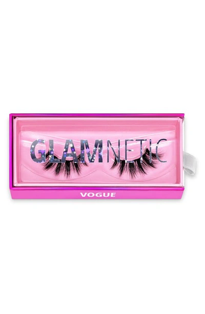 Shop Glamnetic Vogue Magnetic False Eyelashes In Black