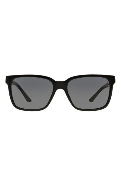 Shop Versace Rock Icon 58mm Sunglasses In Black