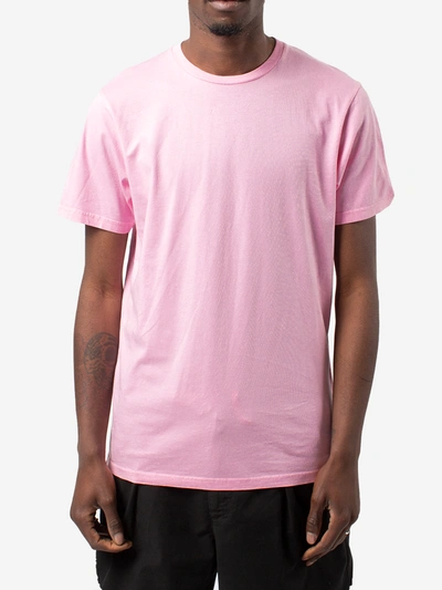 Shop Colorful Standard Cotton T-shirt In Rosa