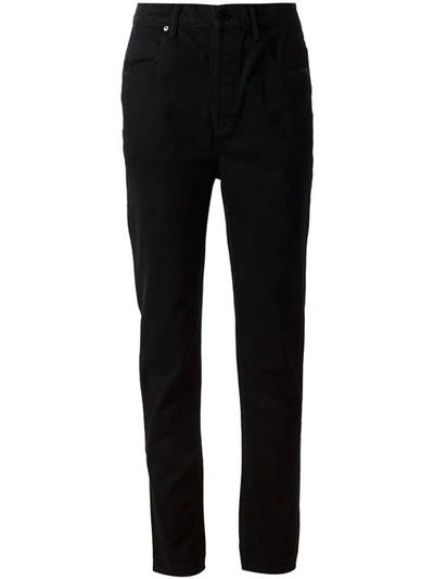 Alexander Wang T T By Alexander Wang Boy Fit Jeans - Black In Black