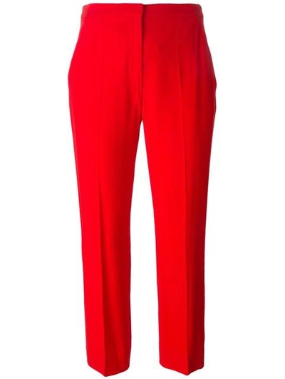 Shop Alexander Mcqueen Cropped Trousers