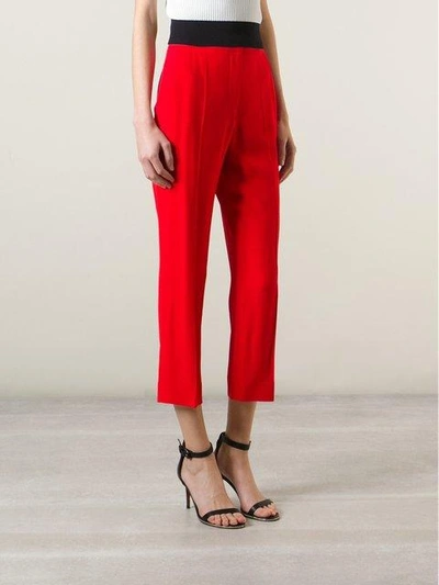 Shop Alexander Mcqueen Cropped Trousers