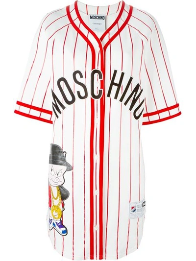 Moschino Looney Tunes Baseball Shirt Dress