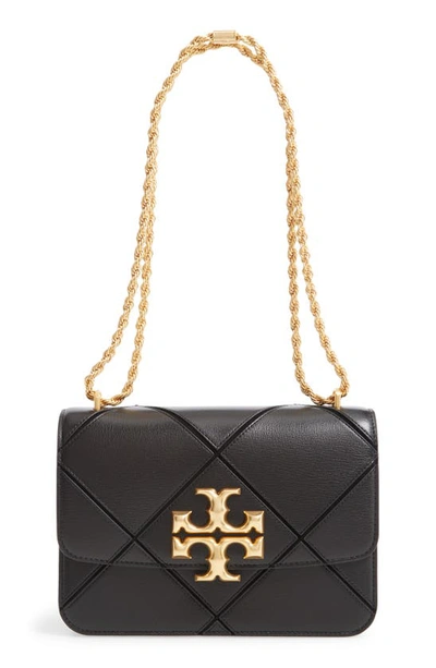 Tory Burch Eleanor Diamond Quilt Convertible Shoulder Bag In Black |  ModeSens