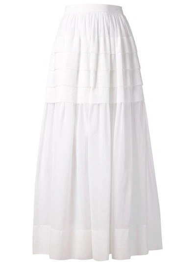 Shop Michael Kors Tiered Maxi Skirt