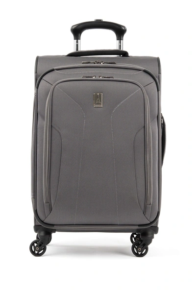 Shop Travelpro Pilot Air™ Elite 21" Expandable Carry-on Spinner Luggage In Alloy