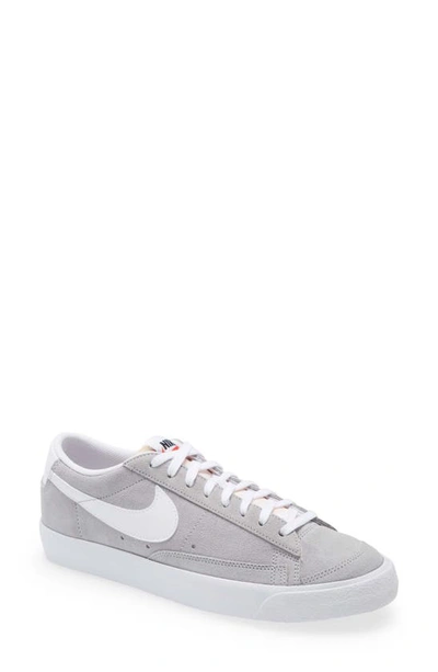 Shop Nike Blazer Low '77 Suede Sneaker In Grey
