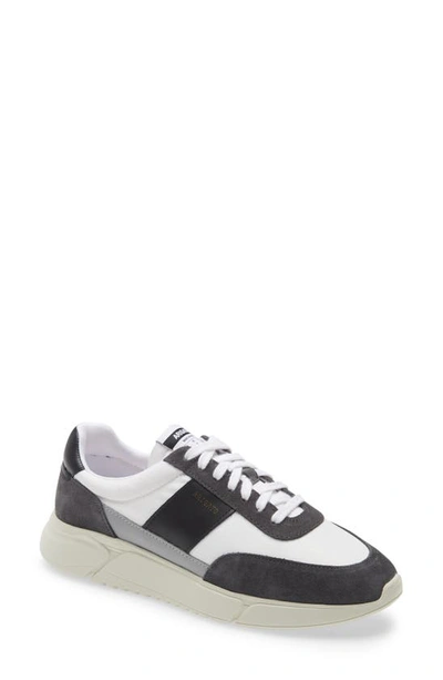 Shop Axel Arigato Genesis Runner Sneaker In Dark Grey/ White/ Black