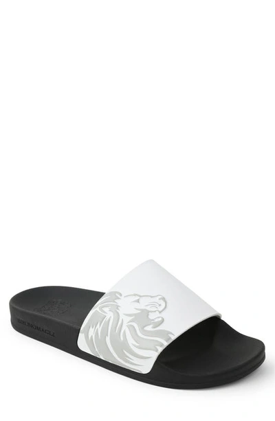 Shop Bruno Magli Messe Slide Sandal In White