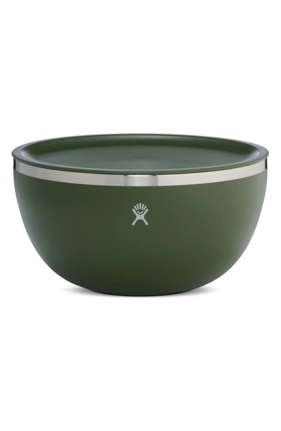 Shop Hydro Flask Serving Bowl With Lid In Olive