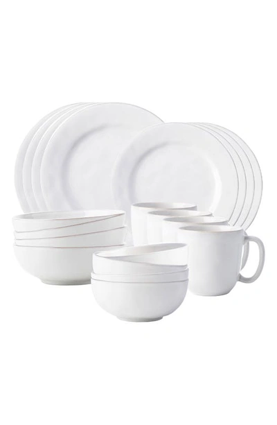 Shop Juliska Puro Whitewash 20-piece Essential Dinnerware Set