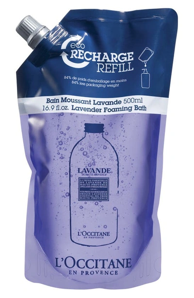 Shop L'occitane Lavender Foaming Bath Soap Refill