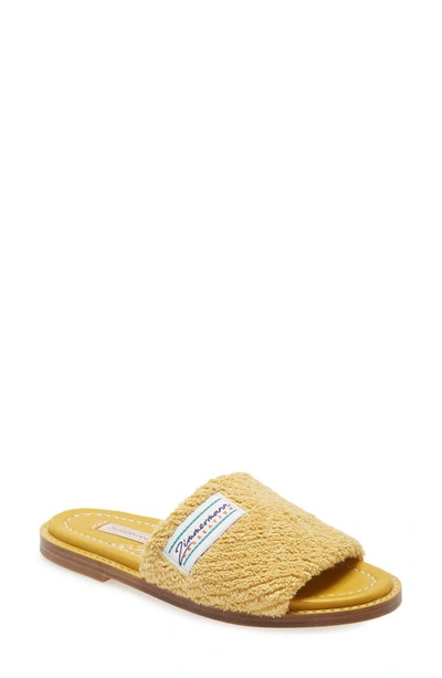 Shop Zimmermann Slide Sandal In Mustard Mtd