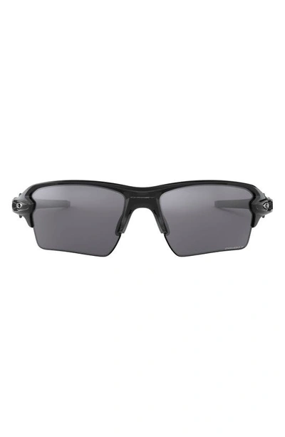 Shop Oakley Flak® 2.0 Xl 59mm Prizm™ Polarized Wrap Sunglasses In Black