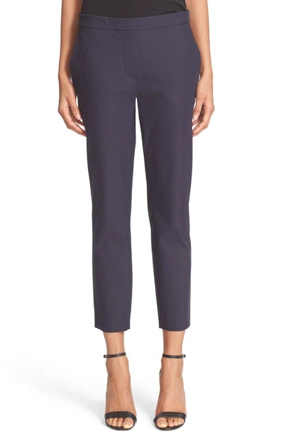 Shop Theory 'thaniel' Trousers In Light Navy