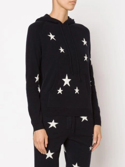 Shop Chinti & Parker Stars Knit Hoodie