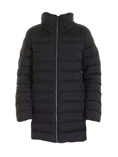 Shop Colmar Expert Down Jacket In Black With Logo Patch