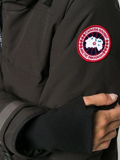Shop Canada Goose Women's Black Polyester Outerwear Jacket