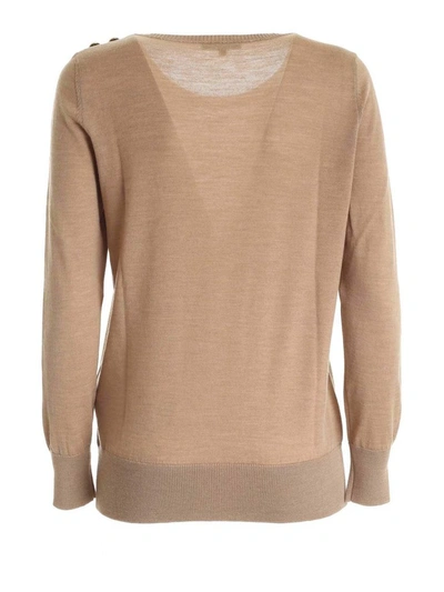 Shop Fay Women's Beige Sweater