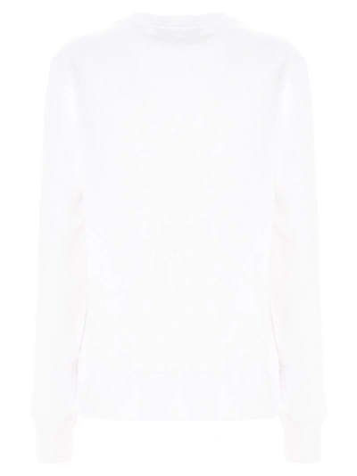 Shop Golden Goose Women's White Cotton Sweatshirt