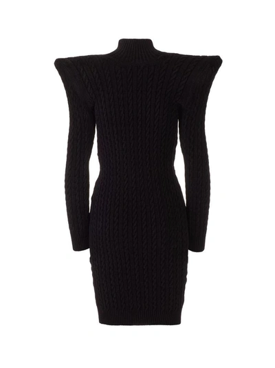 Shop Balenciaga Women's Black Viscose Dress