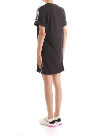 Shop Adidas Originals Adidas Women's Black Cotton Dress