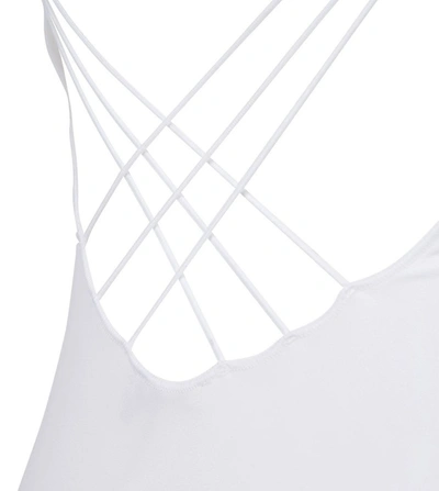 Shop Oseree Oséree Women's White Polyamide One-piece Suit