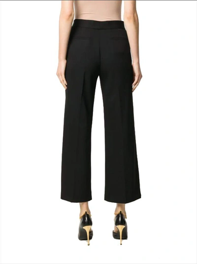 Shop Versace Women's Black Wool Pants