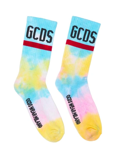 Shop Gcds Women's Multicolor Cotton Socks