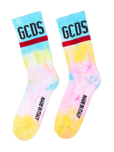 Shop Gcds Women's Multicolor Cotton Socks