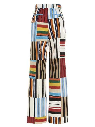Shop Dolce E Gabbana Women's Multicolor Cotton Pants