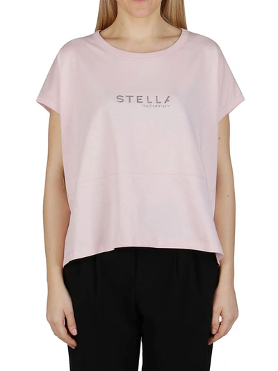 Shop Stella Mccartney Women's Pink Cotton T-shirt