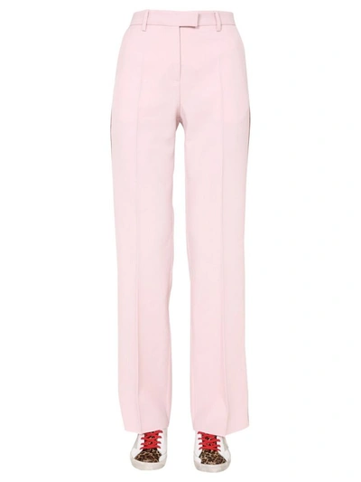 Shop Golden Goose Women's Pink Wool Pants