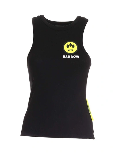 Shop Barrow Women's Black Viscose Tank Top