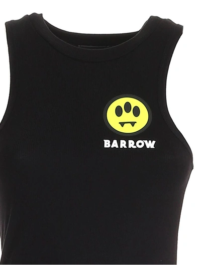 Shop Barrow Women's Black Viscose Tank Top