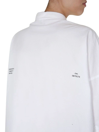 Shop Lacoste Women's White Cotton Shirt