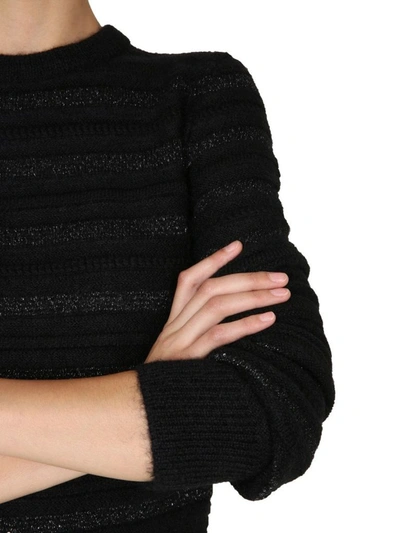 Shop Saint Laurent Women's Black Sweater