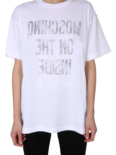 T-shirts Moschino - Inside Out T-shirt in white - 070604401001