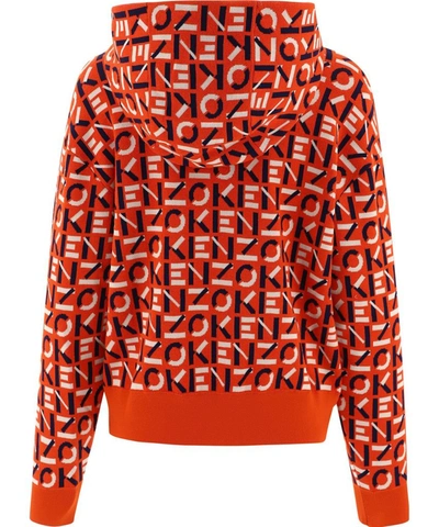 Shop Kenzo Women's Orange Other Materials Sweatshirt