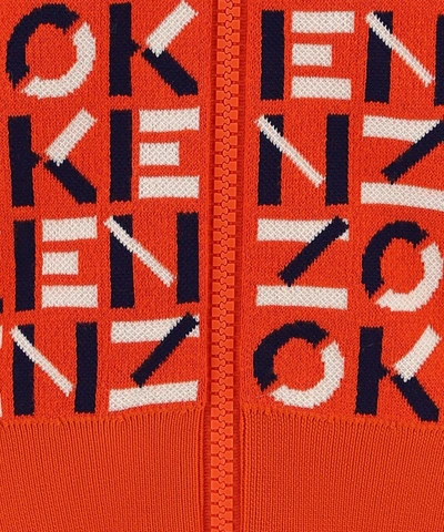 Shop Kenzo Women's Orange Other Materials Sweatshirt