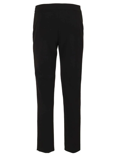 Shop Moschino Women's Black Polyester Pants