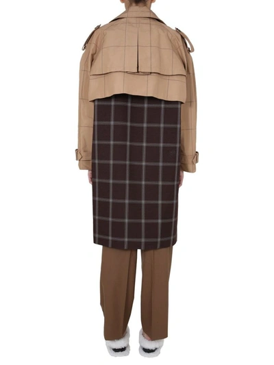 Shop Marni Women's Brown Trench Coat