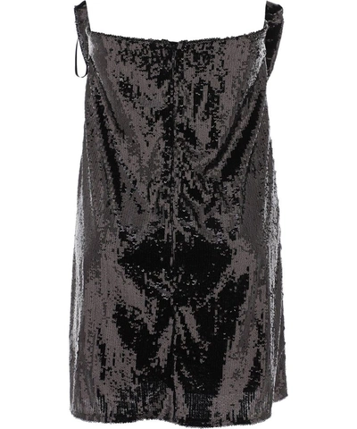 Shop Elisabetta Franchi Women's Black Polyester Dress