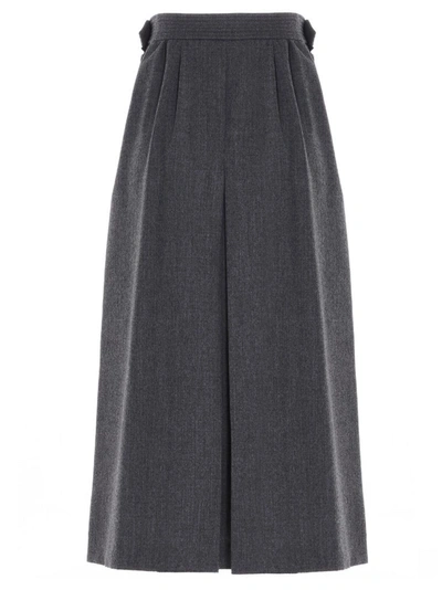 Shop Fendi Women's Grey Skirt