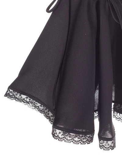 Shop Saint Laurent Women's Black Silk Cardigan